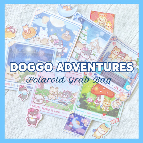 Grab Bag | Doggo Adventures Prints & Stickers