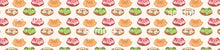 Load image into Gallery viewer, [Bakery Series] Donut Satin Scrunchie