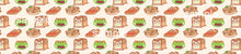 Load image into Gallery viewer, [Bakery Series] Bread Satin Scrunchie