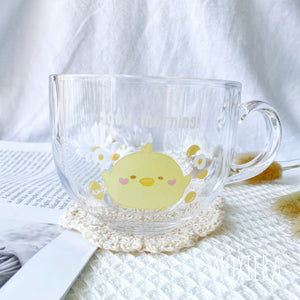 Hiyo Good Morning Glass Cup