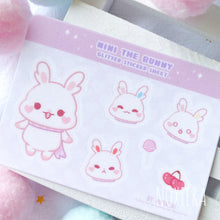 Load image into Gallery viewer, Nini The Bunny Sticker Sheet