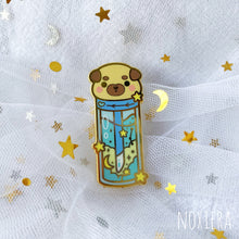 Load image into Gallery viewer, Stars &amp; Dreams Makeup Enamel Pin: Starry Dream Lip Gloss