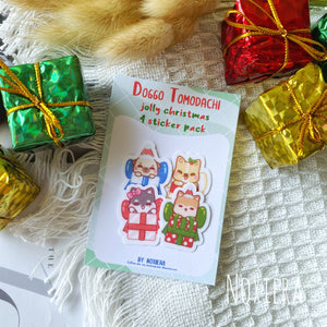 Doggo Tomodachi Christmas Special Sticker Pack