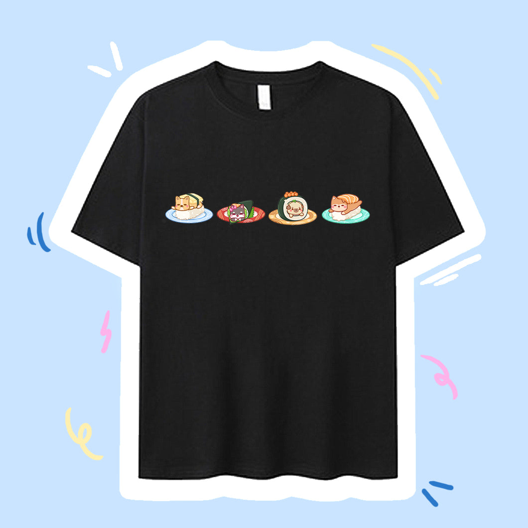 Sushi DT Cotton T-Shirt